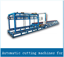 Automatic cutting machines for square blocks
